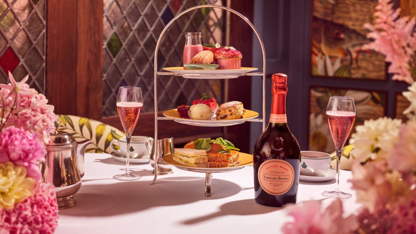 New Laurent Perrier Summer Afternoon Tea at The Ivy Clifton Brasserie this August